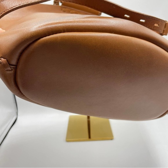 MADEWELL The Nashville Whipstitch Tote Cognac Brown - Picture 10 of 10